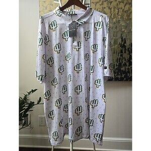 New Yatta Golf Shirt Mens 4XL Desert Heat Short Sleeve Performance Polo Cactus